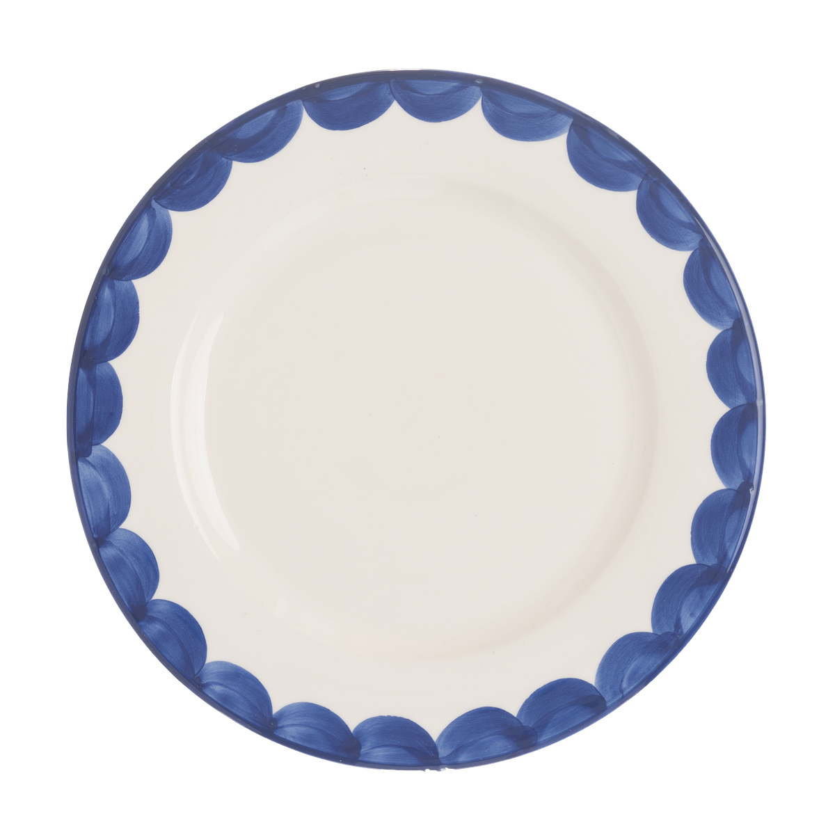 Blue Scallop Side Plate