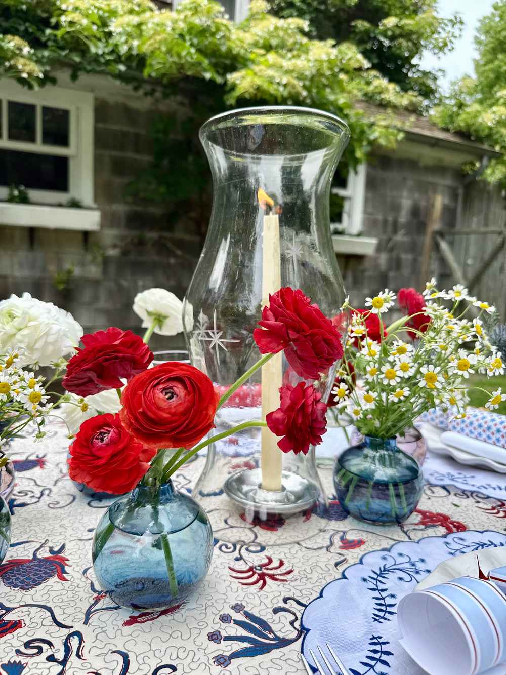 Bud Vase in Blue