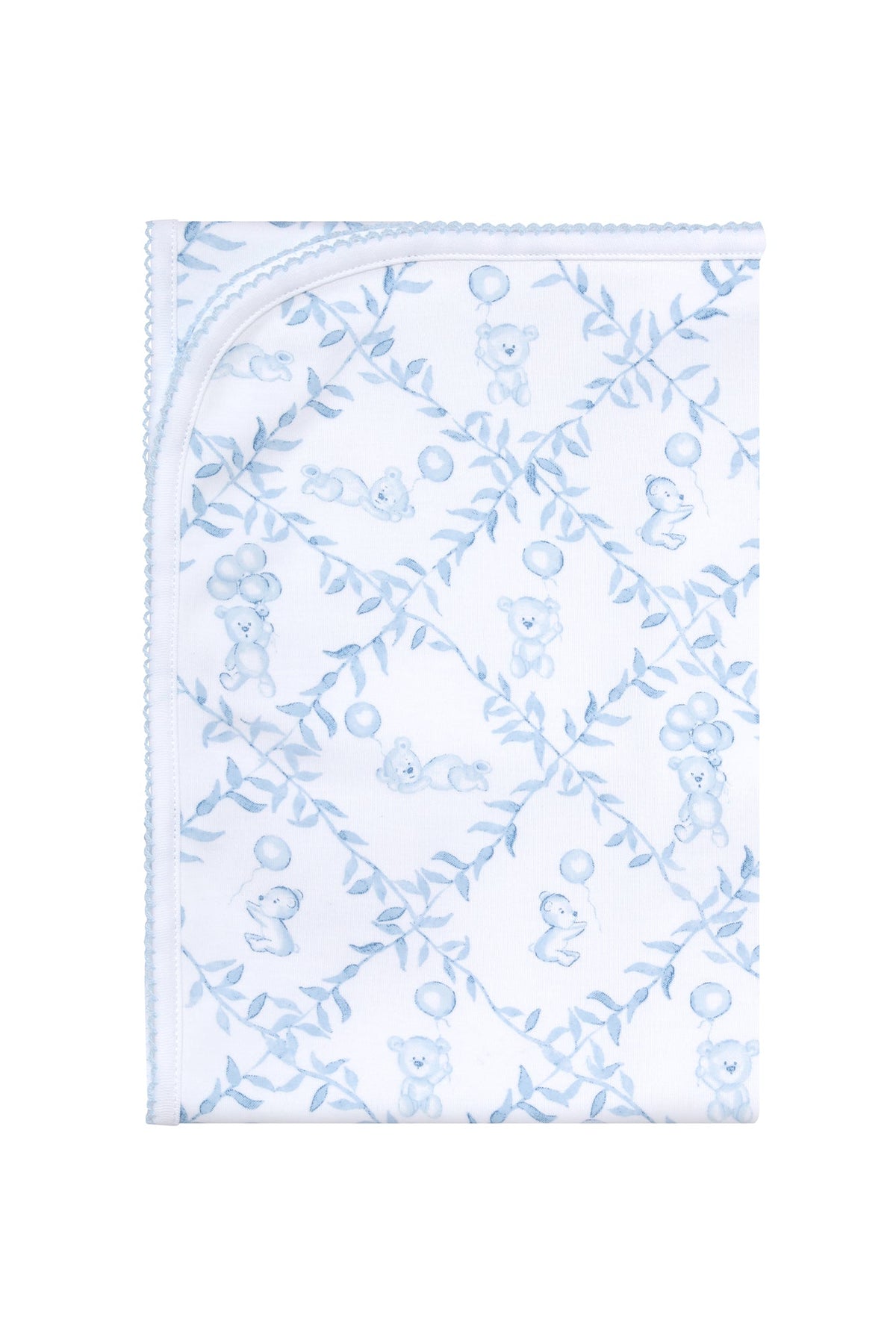 Blue Bears Trellace Blanket