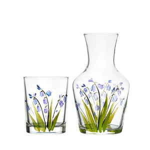 Bluebell Carafe And Tumbler