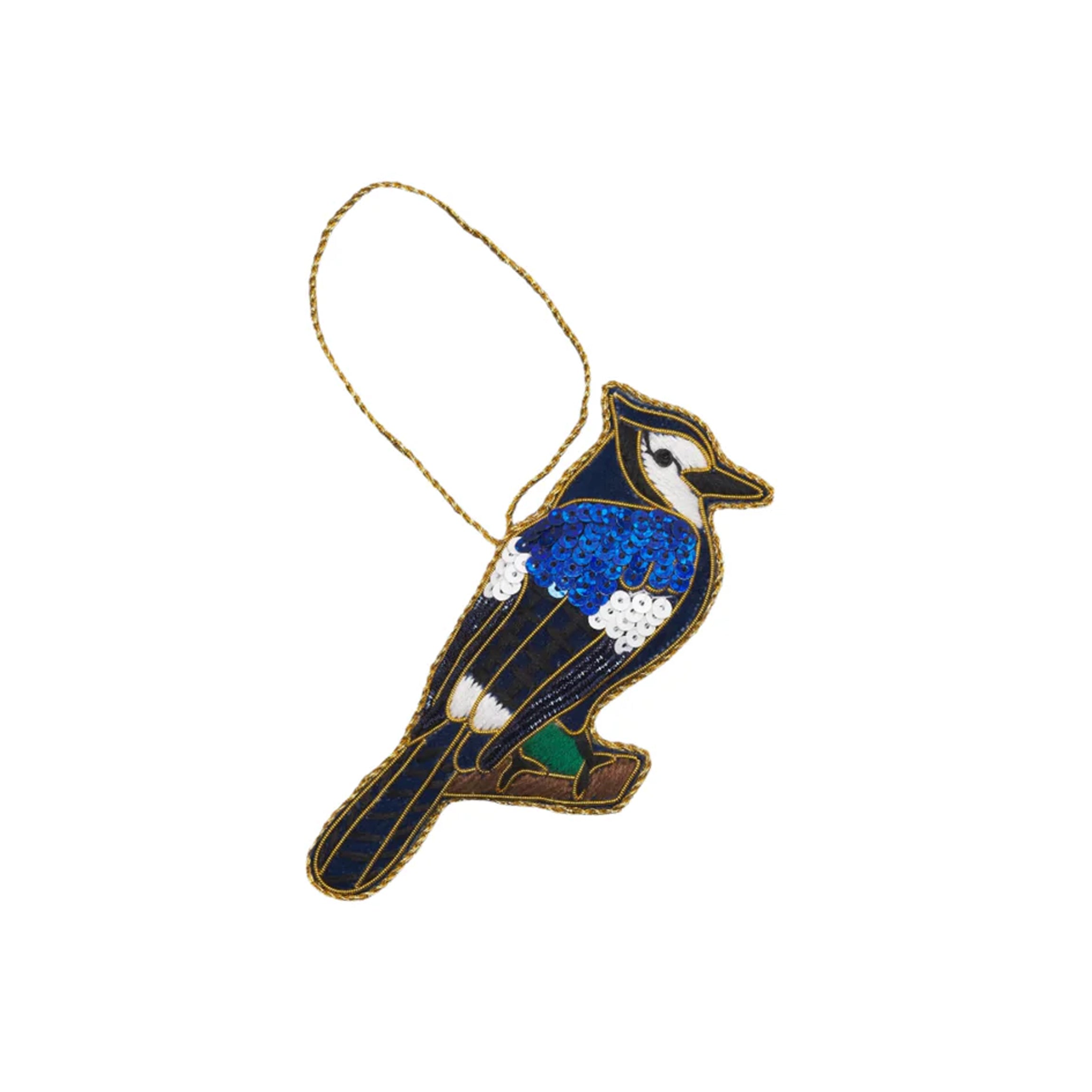 Bluejay Ornament