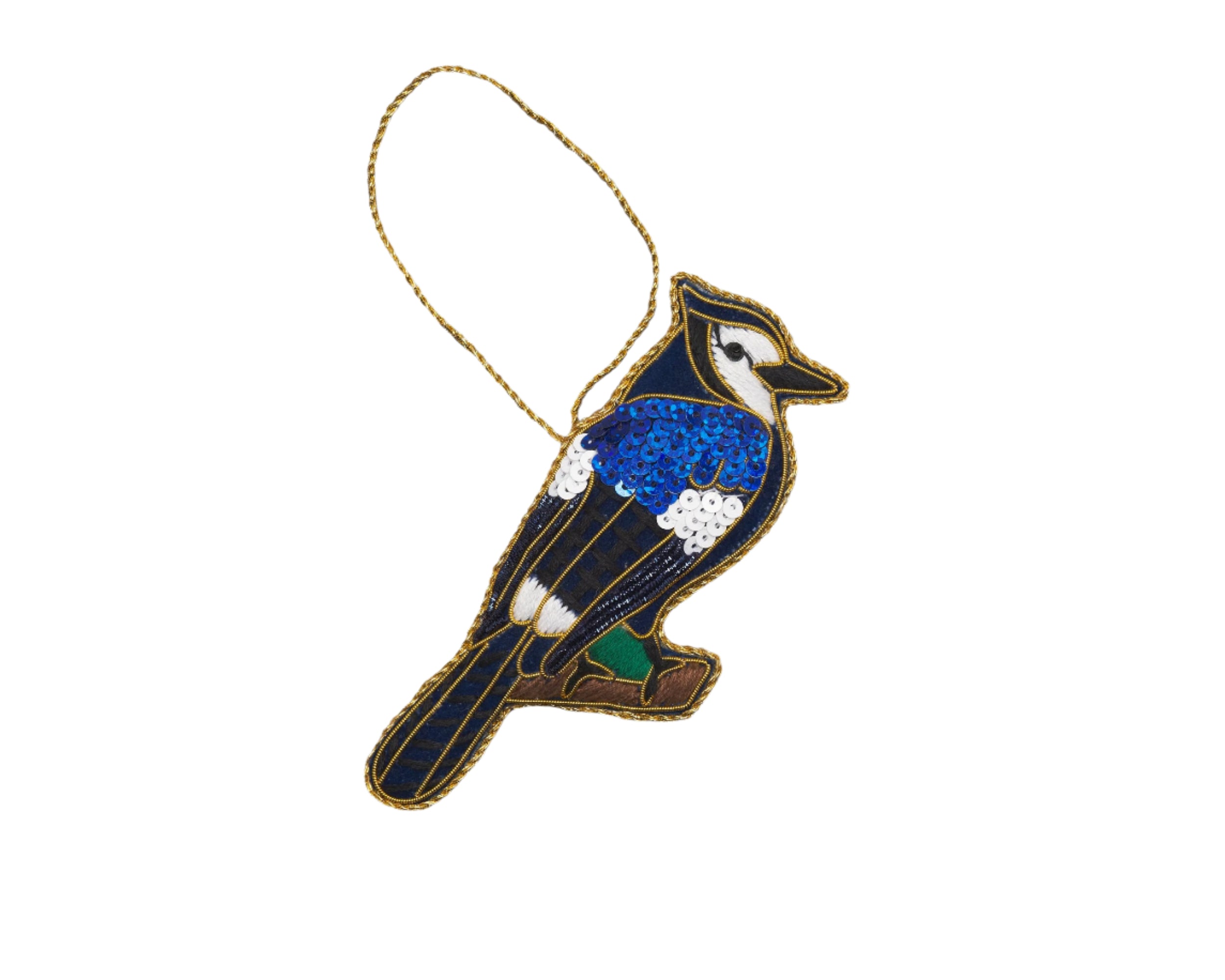 Bluejay Ornament