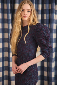 Blythe Dress in Navy