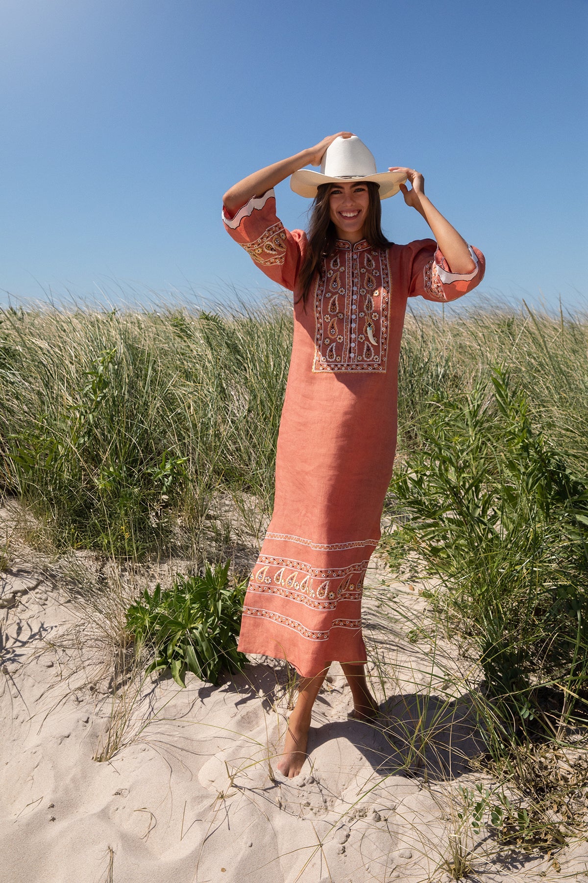 Terracotta Blythe Dress