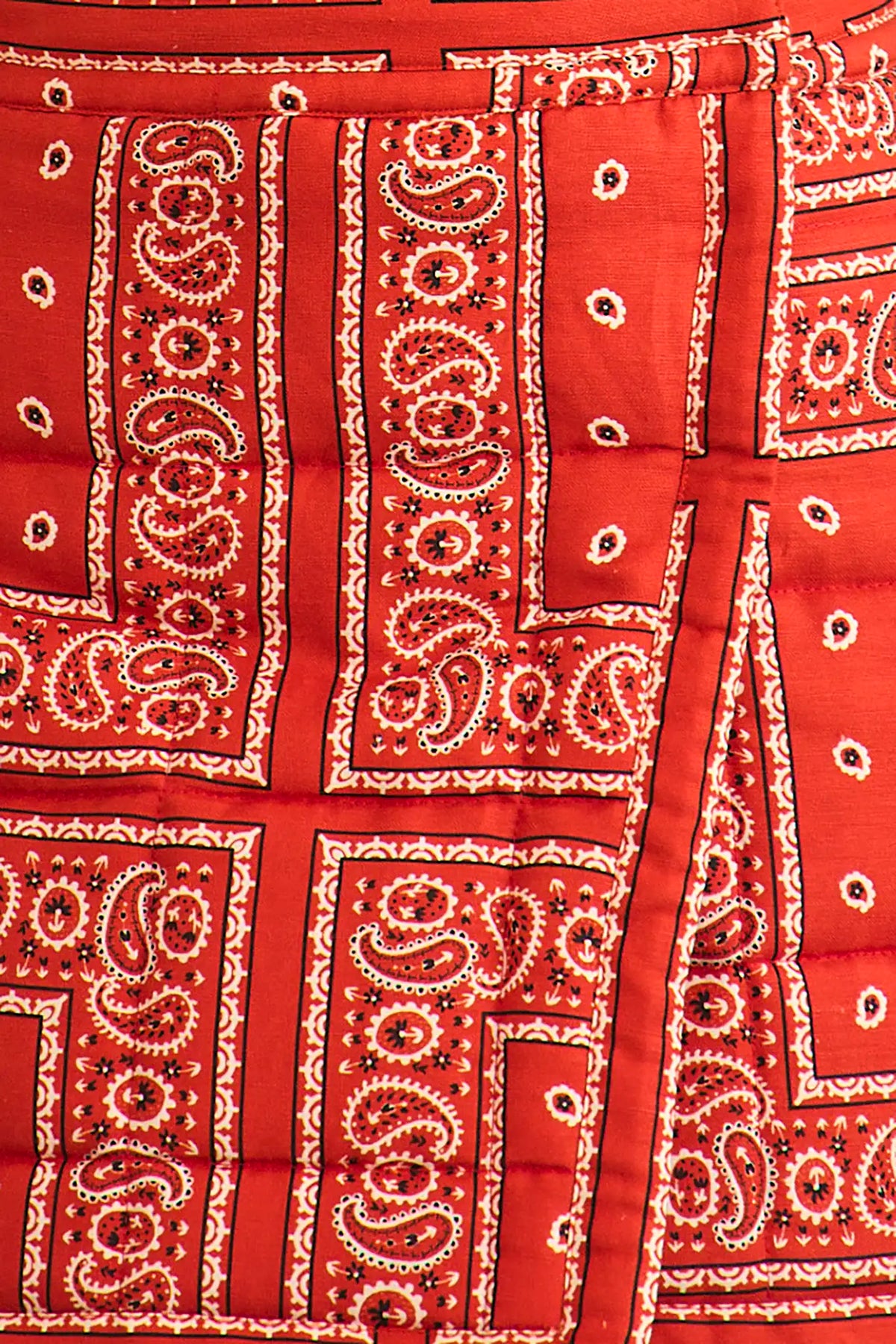 Powell Skirt in Aces Wild Red