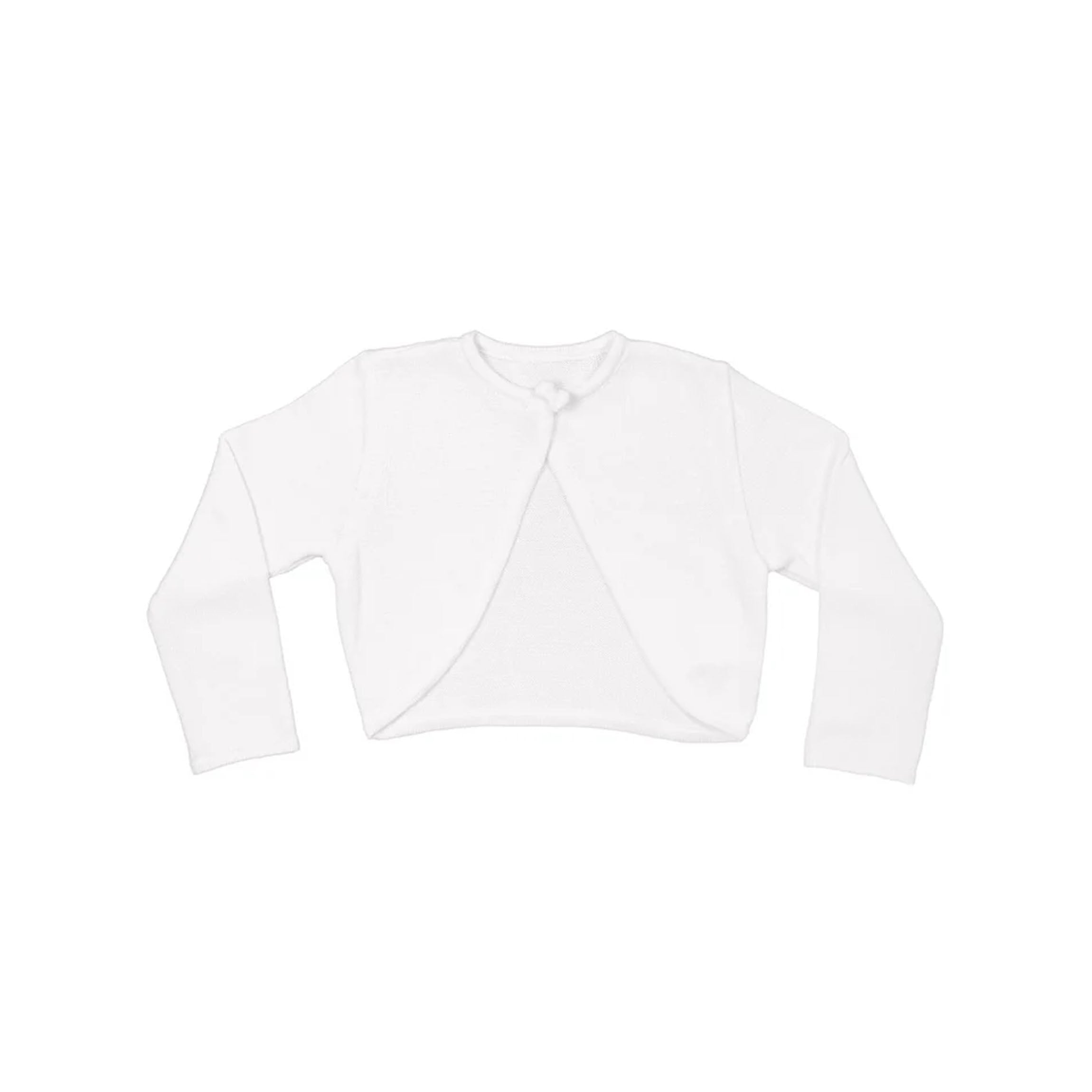 Bolero Sweater in White