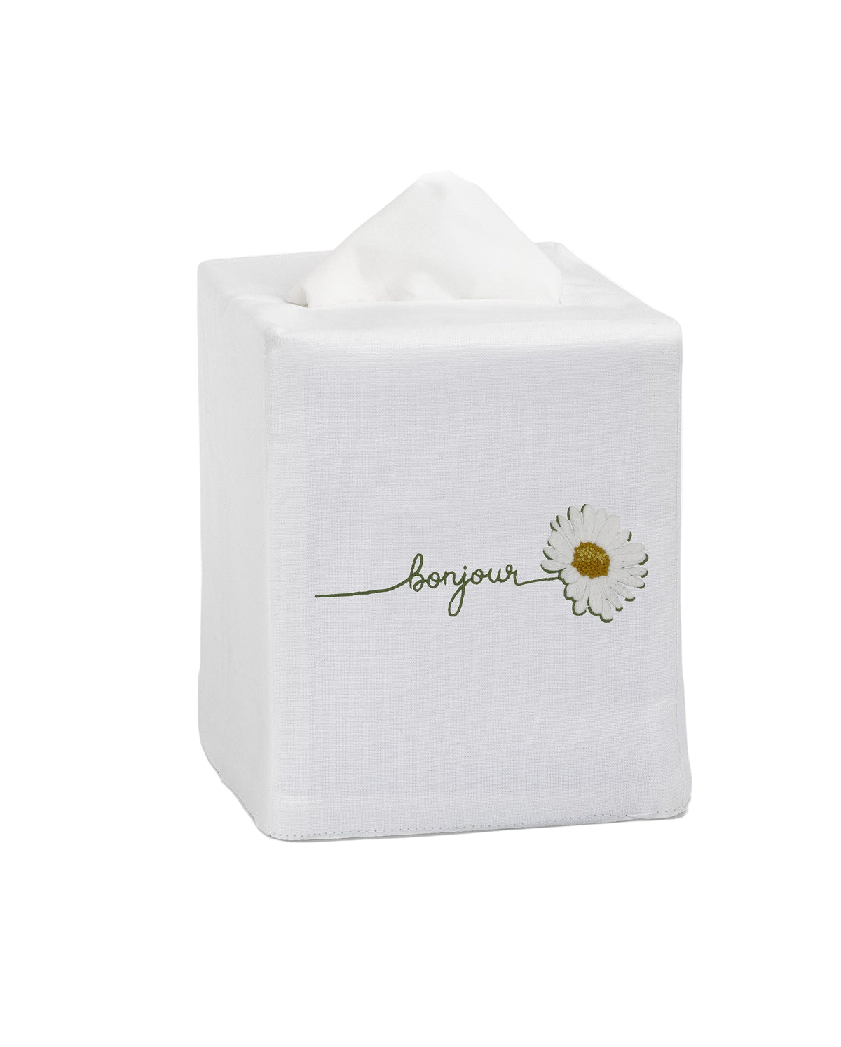 Bonjour Daisy Tissue Box Cover