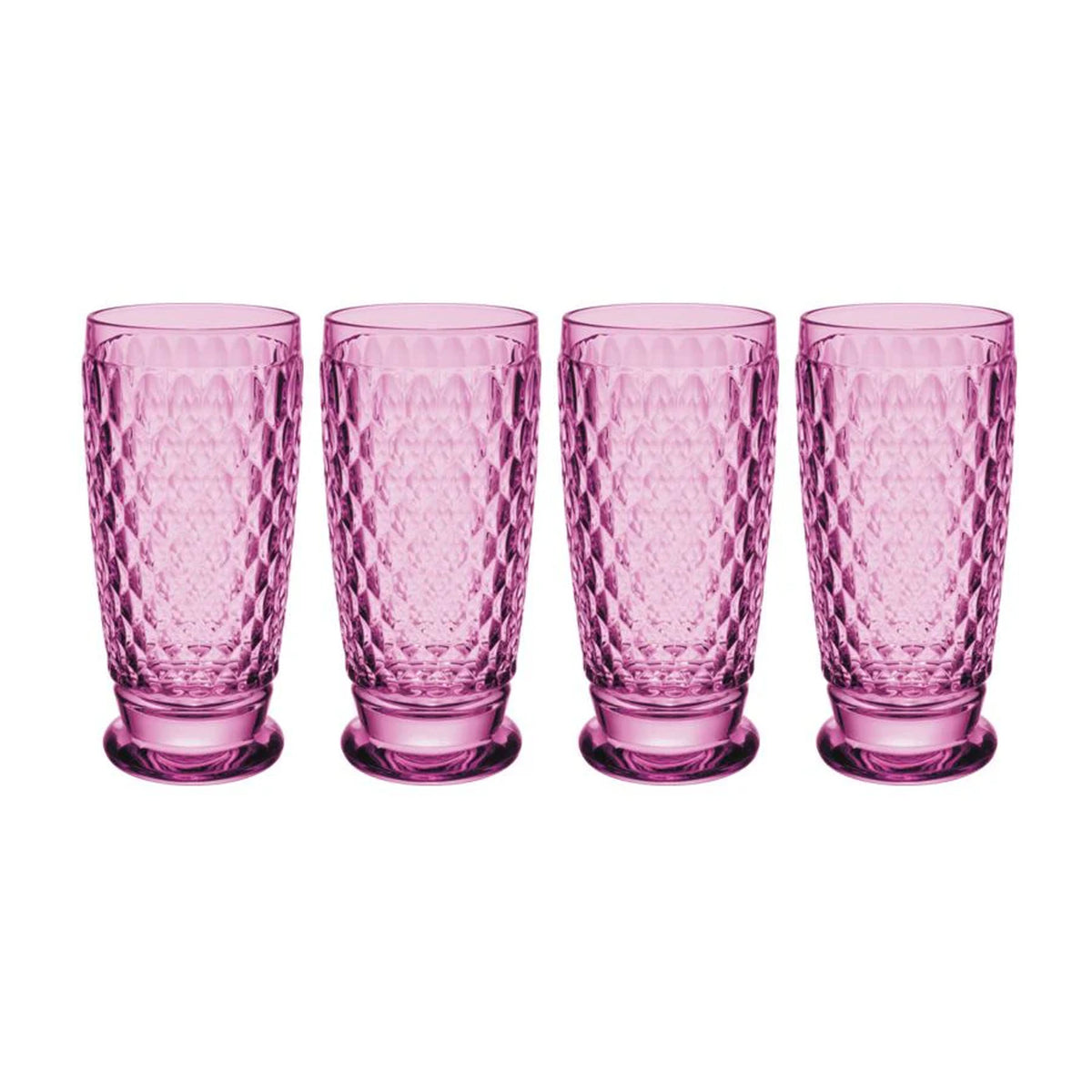 Boston Berry Highball / Tumbler in Berry, Set of 4