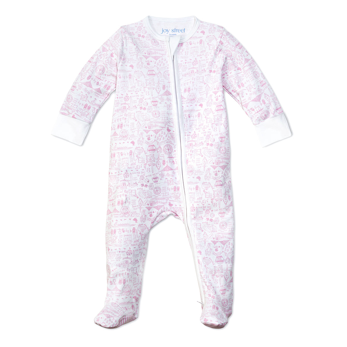 Boston Zip Baby Onesie