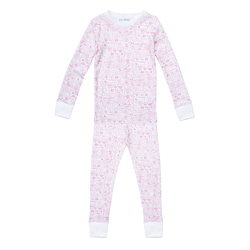 Joy Street Kids Boston Pink Pajamas
