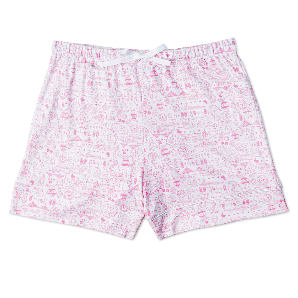 Joy Street Women's Boston Polo Pajamas
