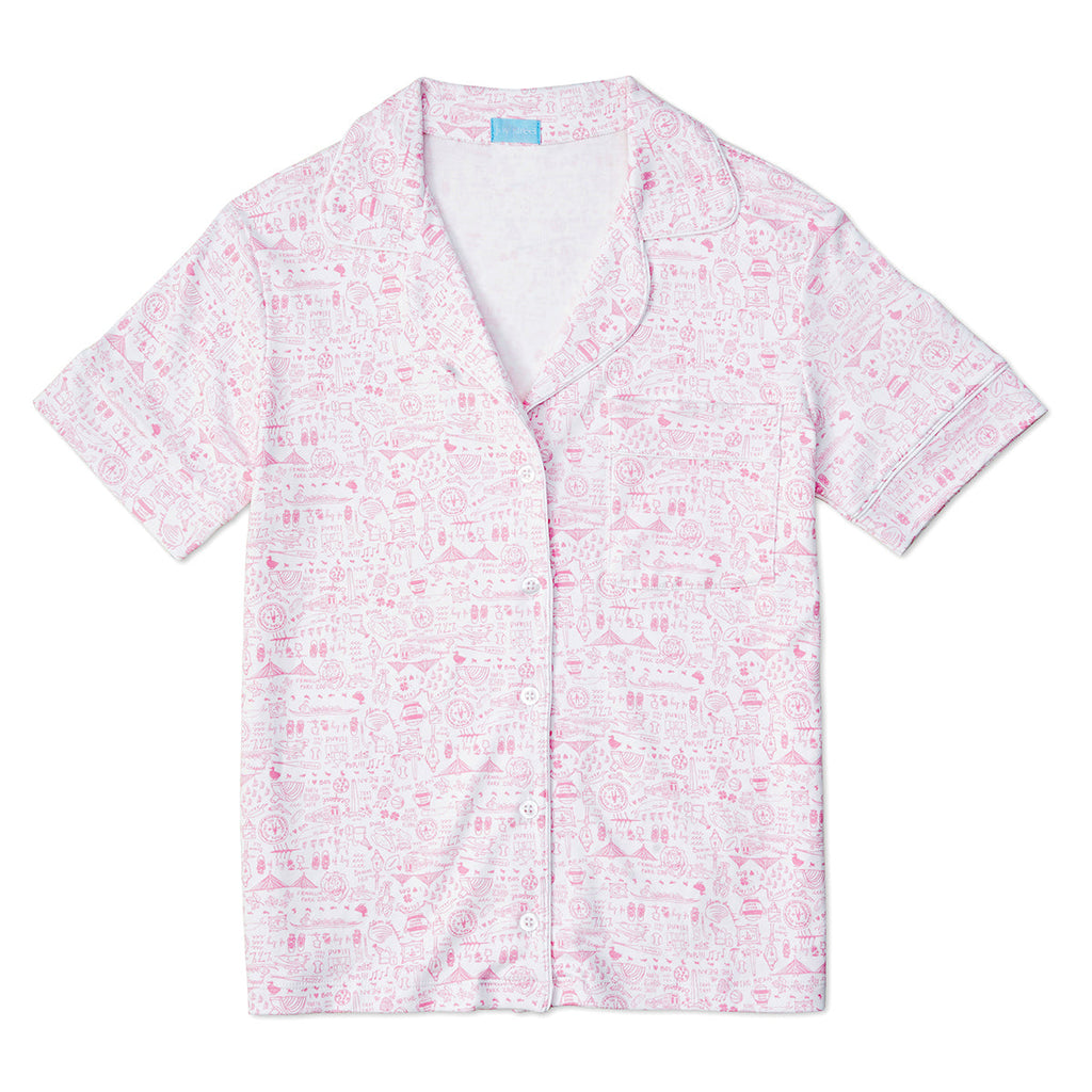 Joy Street Women's Boston Polo Pajamas