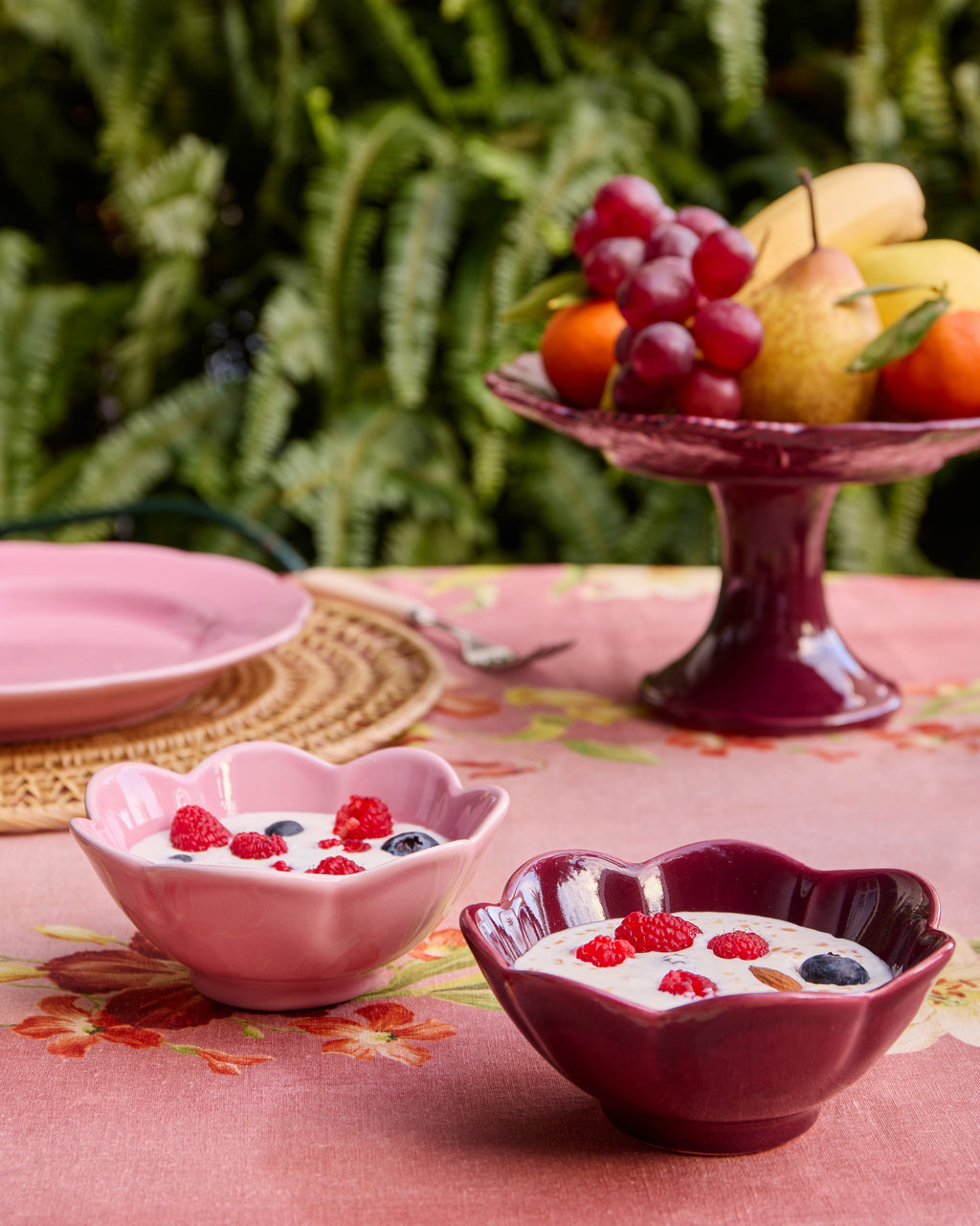 Fiore Ice Cream Bowl in Pink