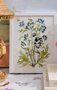 Botanical Print: Prussian Poppies