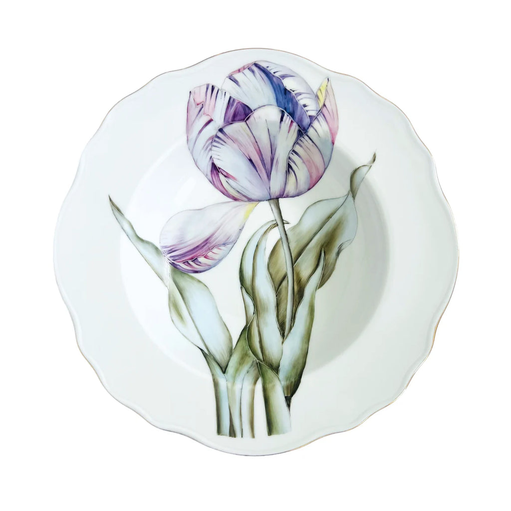 Botanical Treasures Rim Soup Plate #2