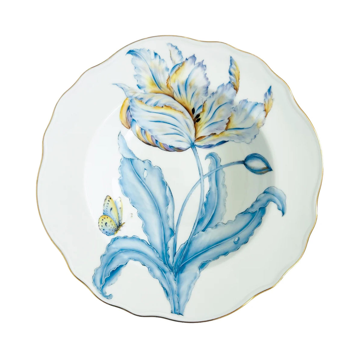 Botanical Treasures Rim Soup Plate #6