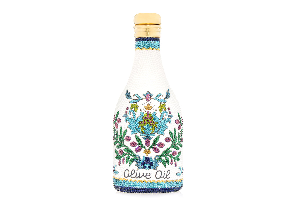 Olive Oil Bottle Clutch
