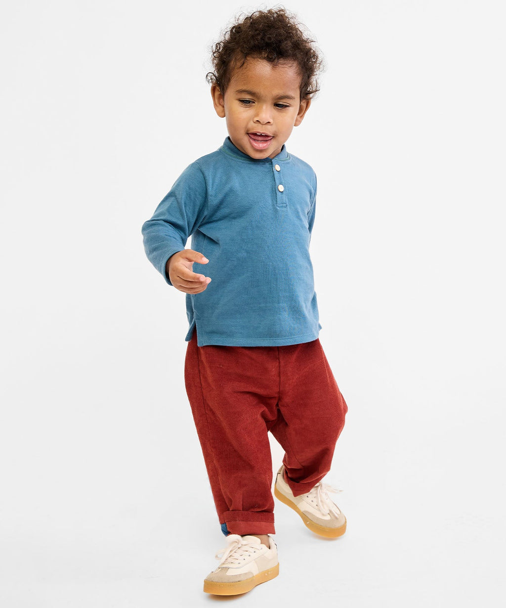 Bowie Baby Pant in Copper Corduroy