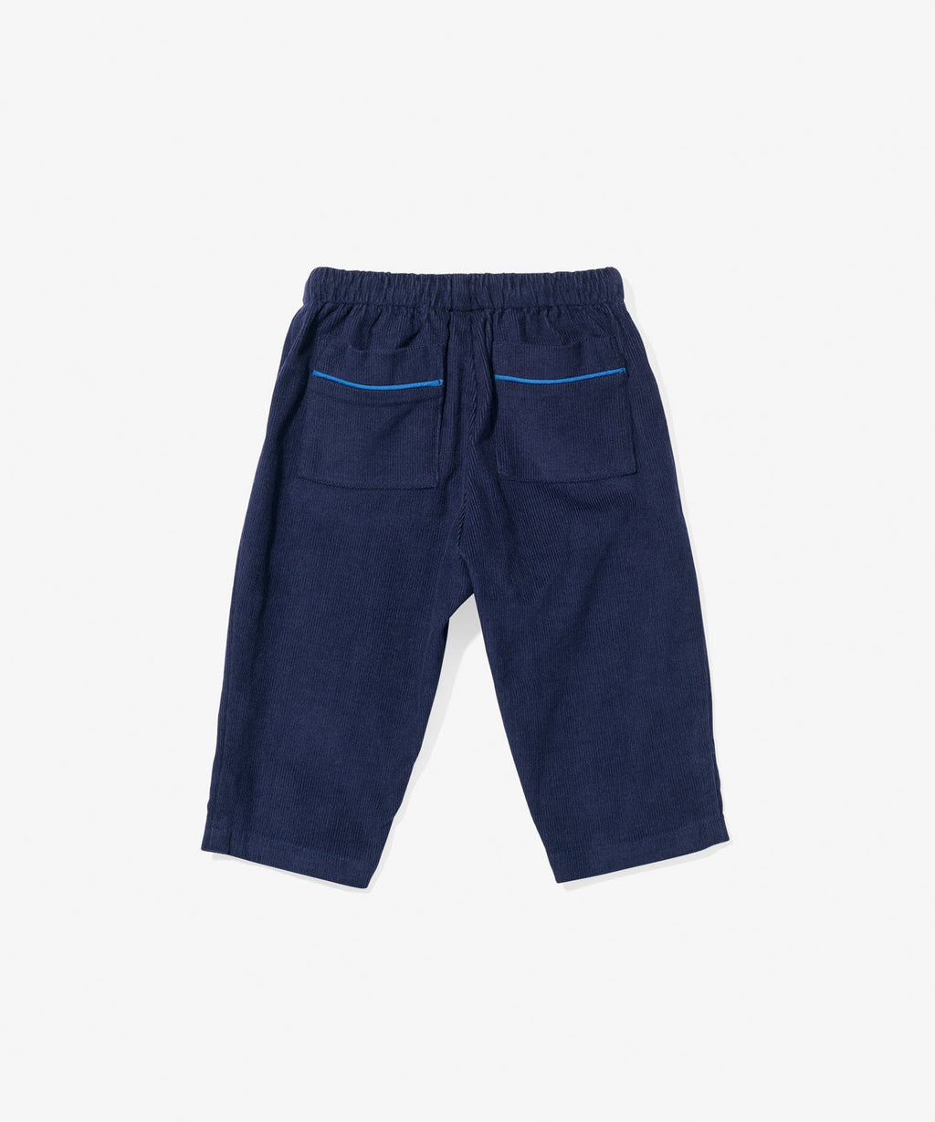 Bowie Baby Pant in Navy Corduroy