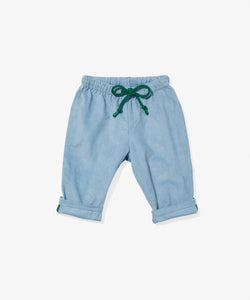 Bowie Baby Pant in Rain Corduroy