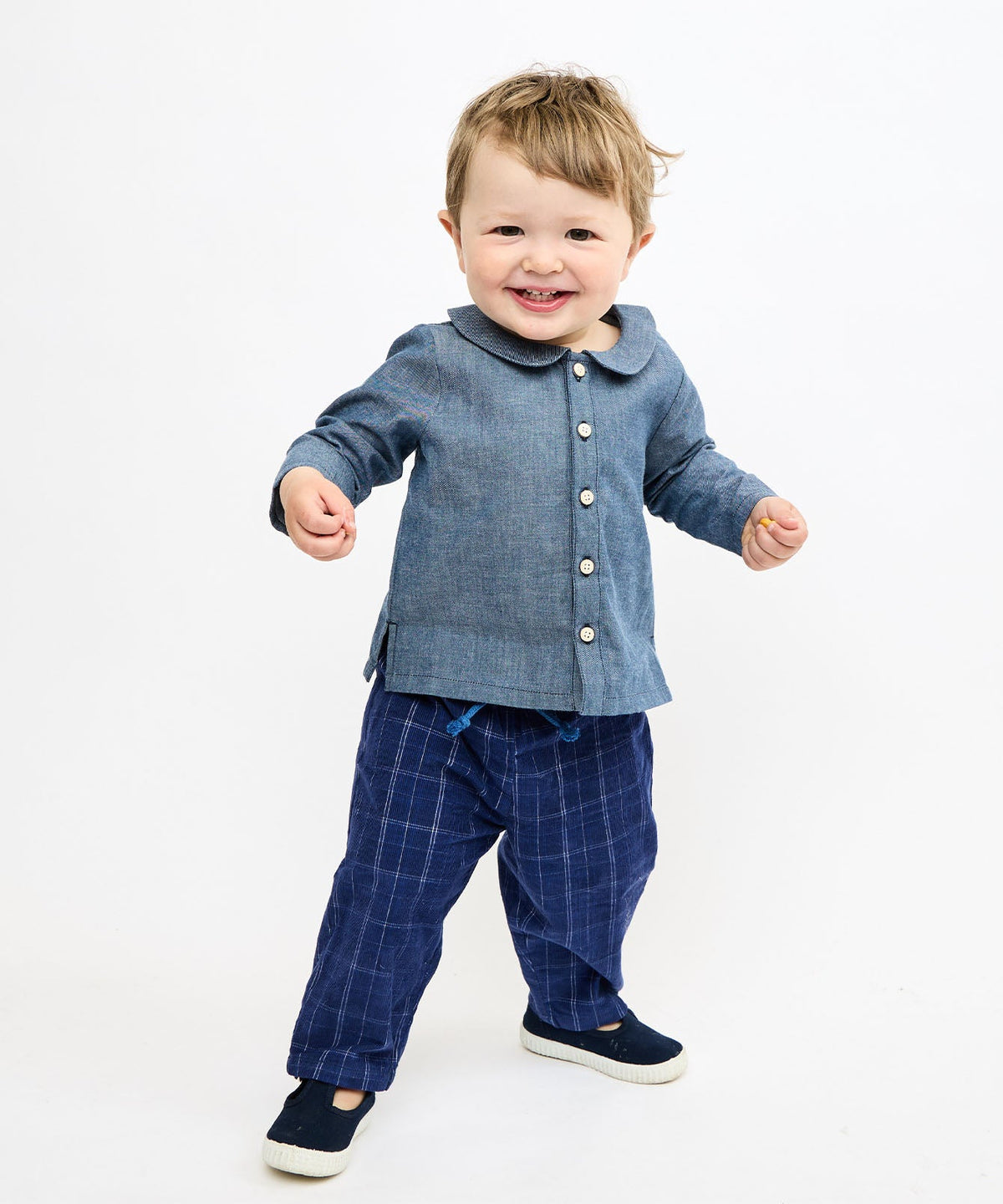 Bowie Baby Pant in Blueprint Corduroy