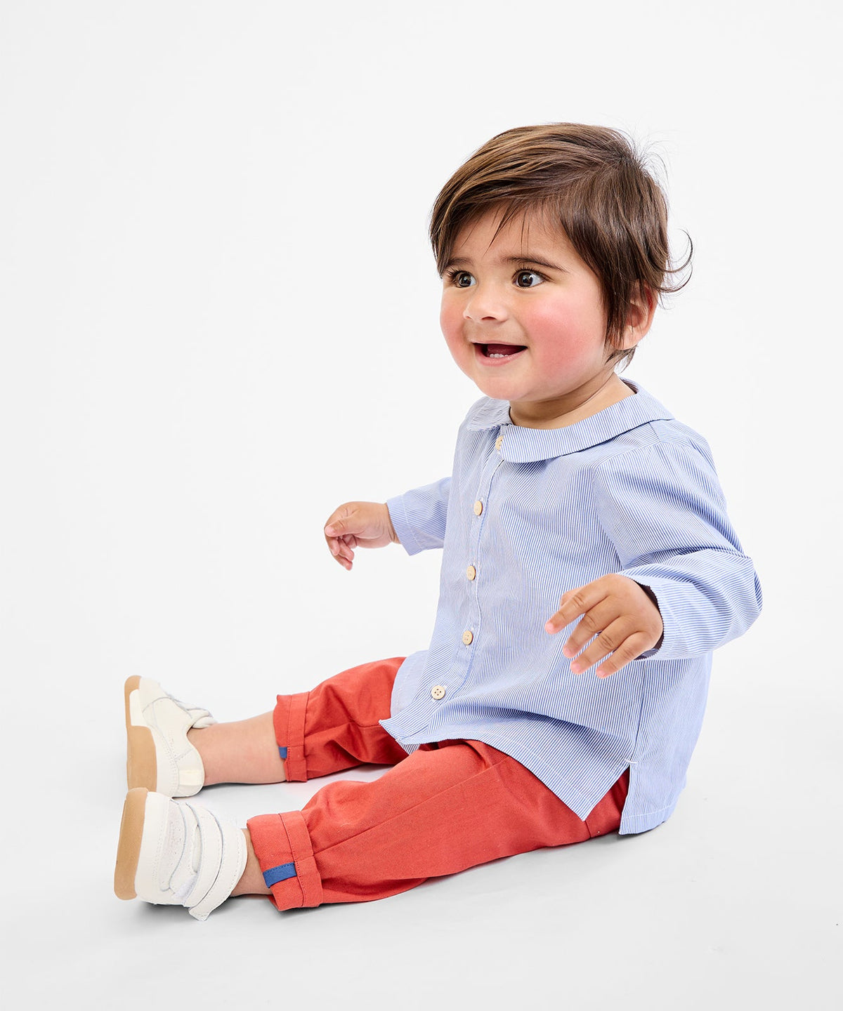 Bowie Baby Pant in Tomato