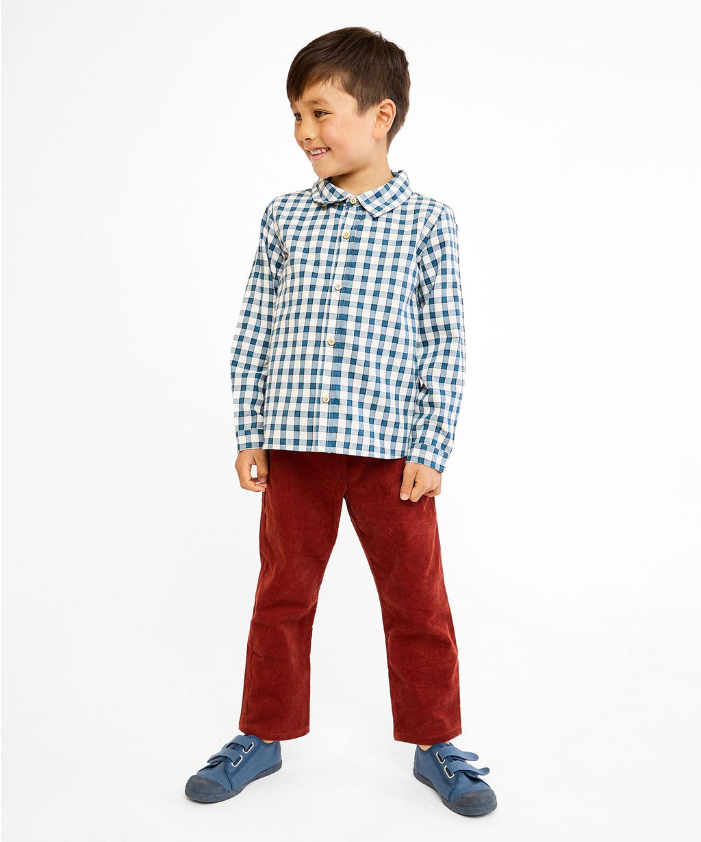 Bowie Pant in Copper Corduroy