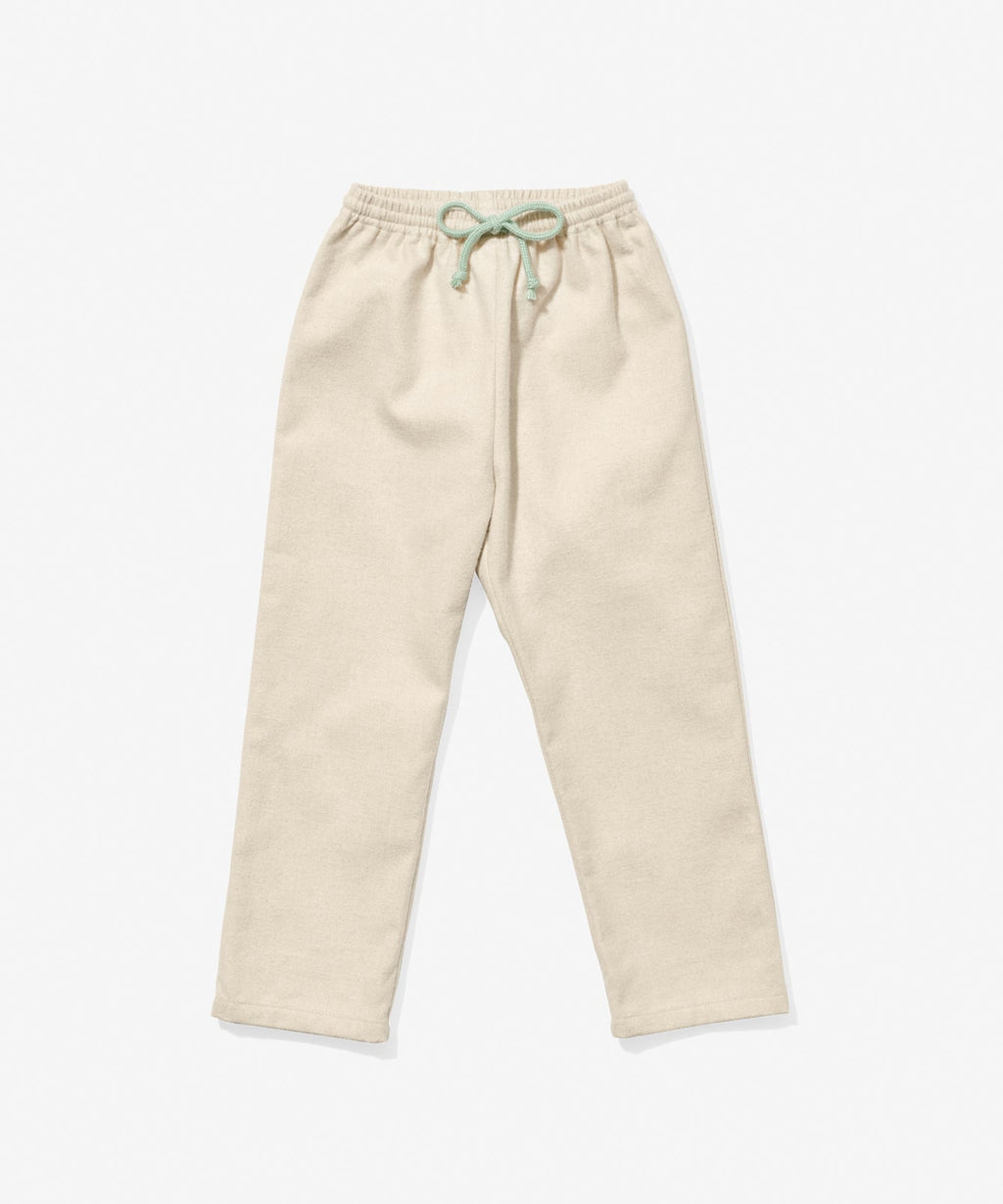 Bowie Pant in Oatmeal Flannel