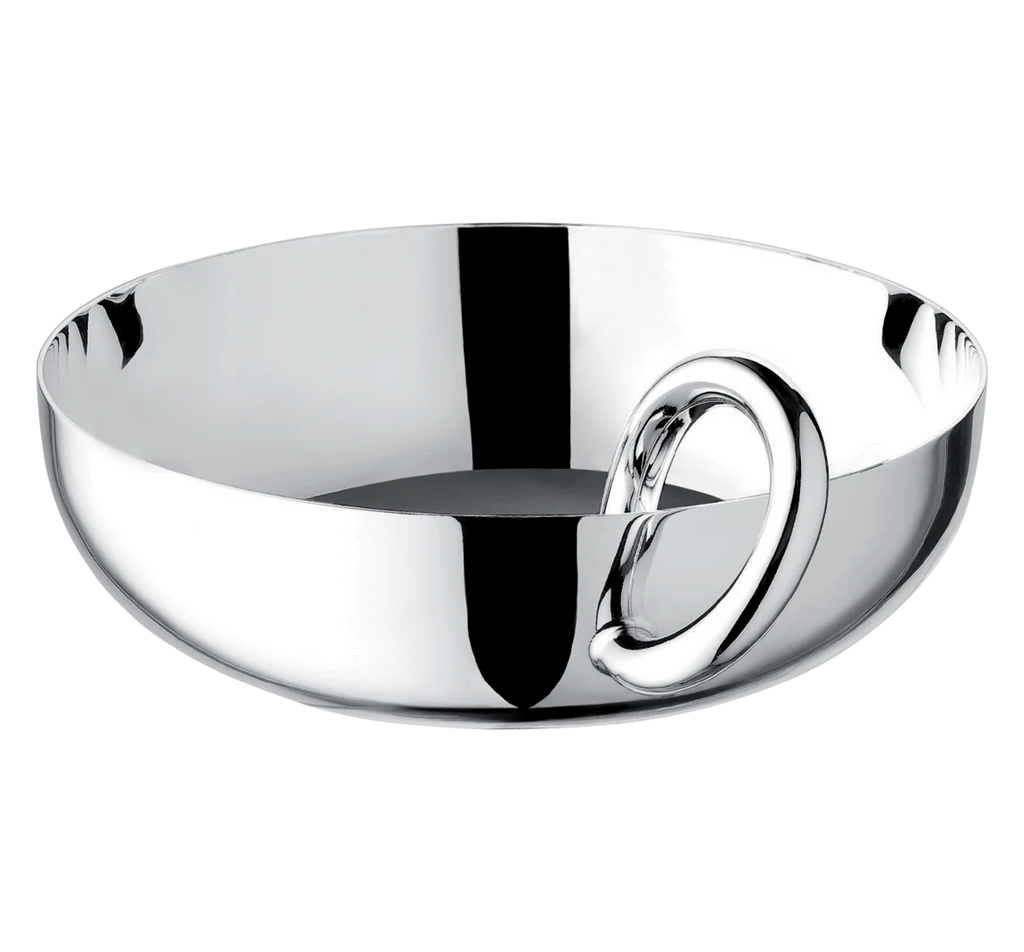 Vertigo Silver-plated Medium Bowl