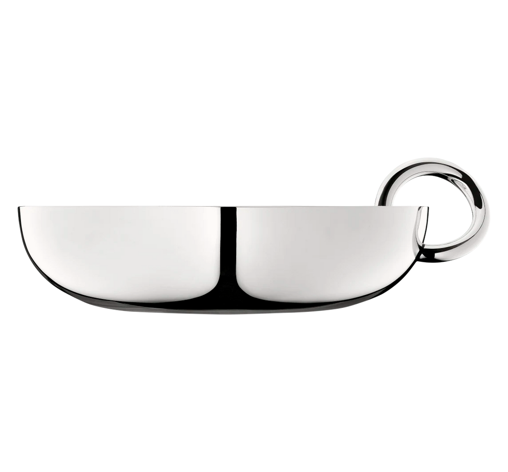Vertigo Silver-plated Large Bowl