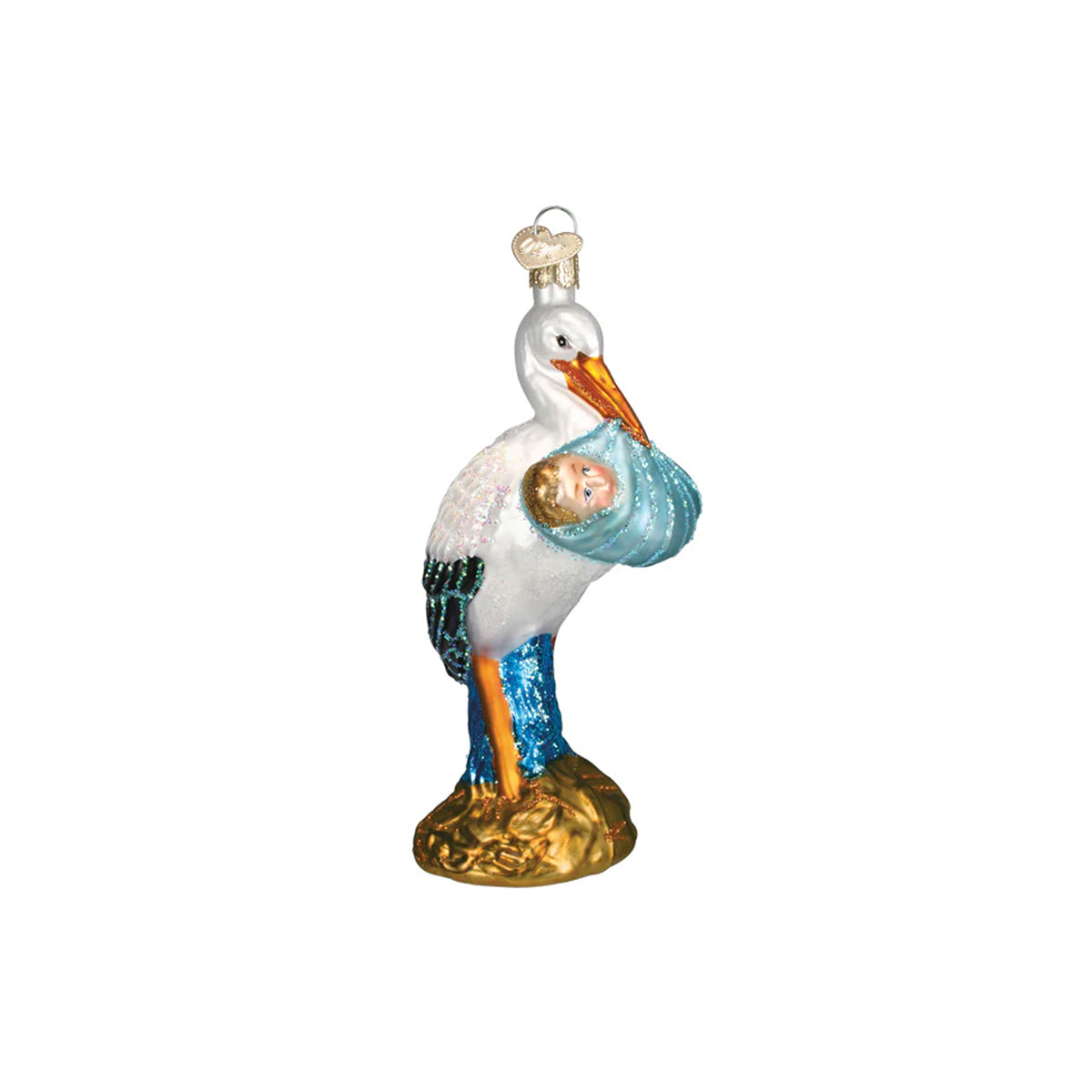 Boy Bundle Of Joy Ornament