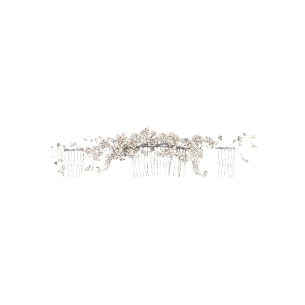 Nicola Comb in Crystal Pearl
