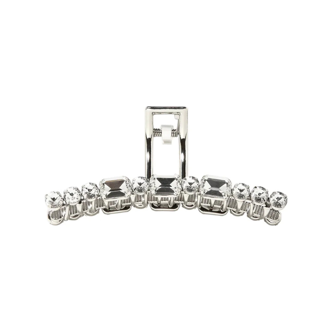 Justine Jaw Clip in Crystal