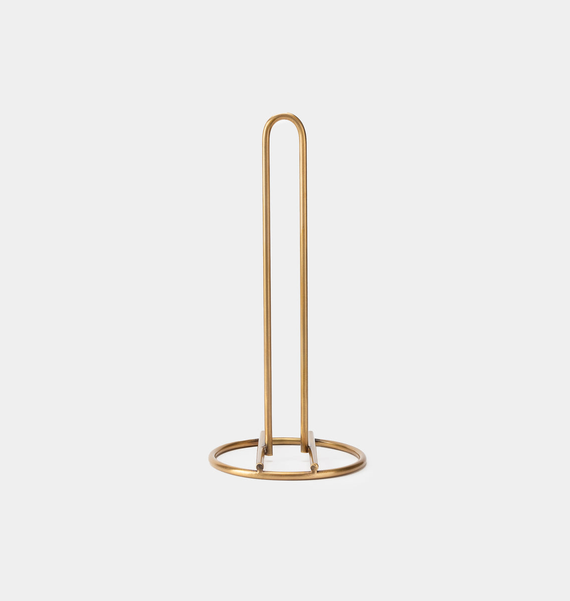 Brass Paper Towel Holder