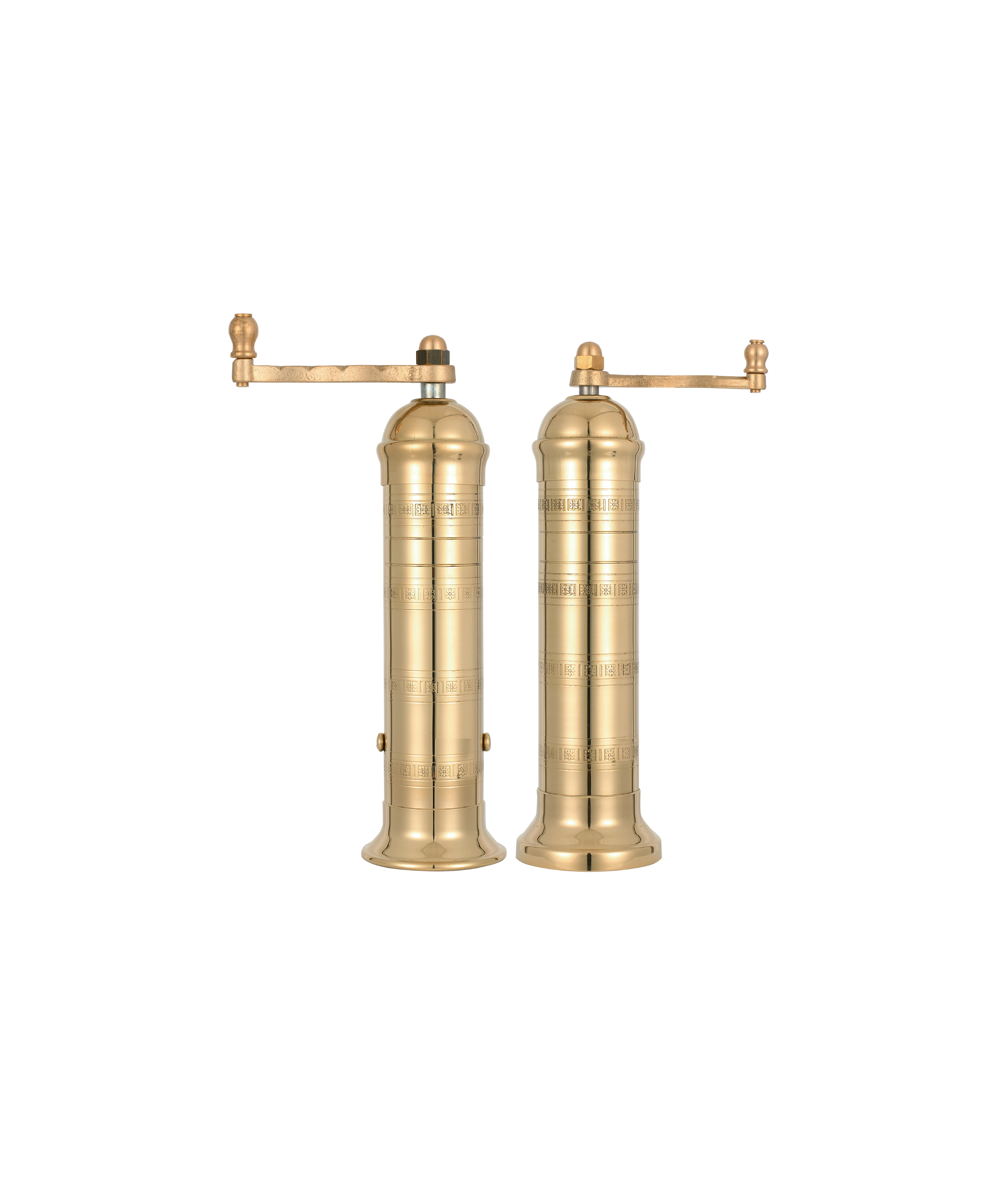 Brass Salt & Pepper Mill Set
