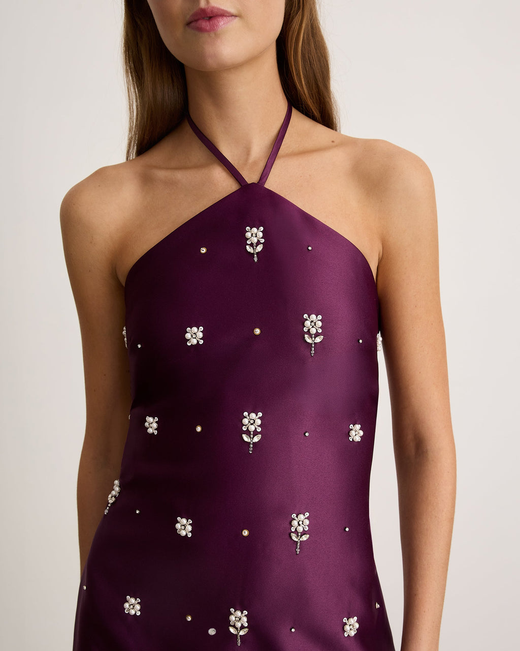 Bree Dress in Blackberry