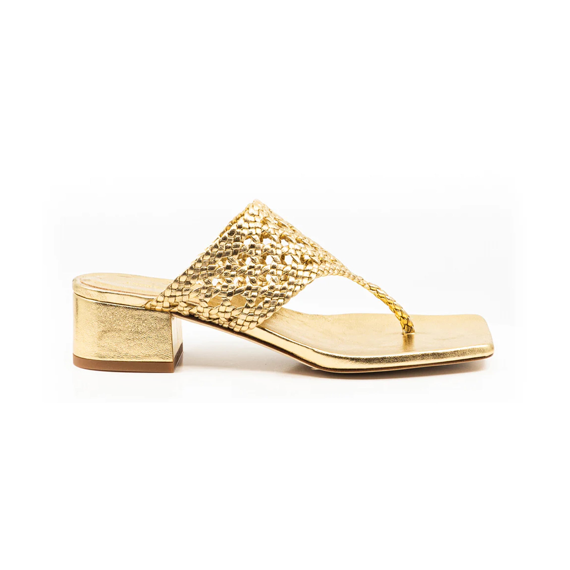 Brenda Gold Sandal