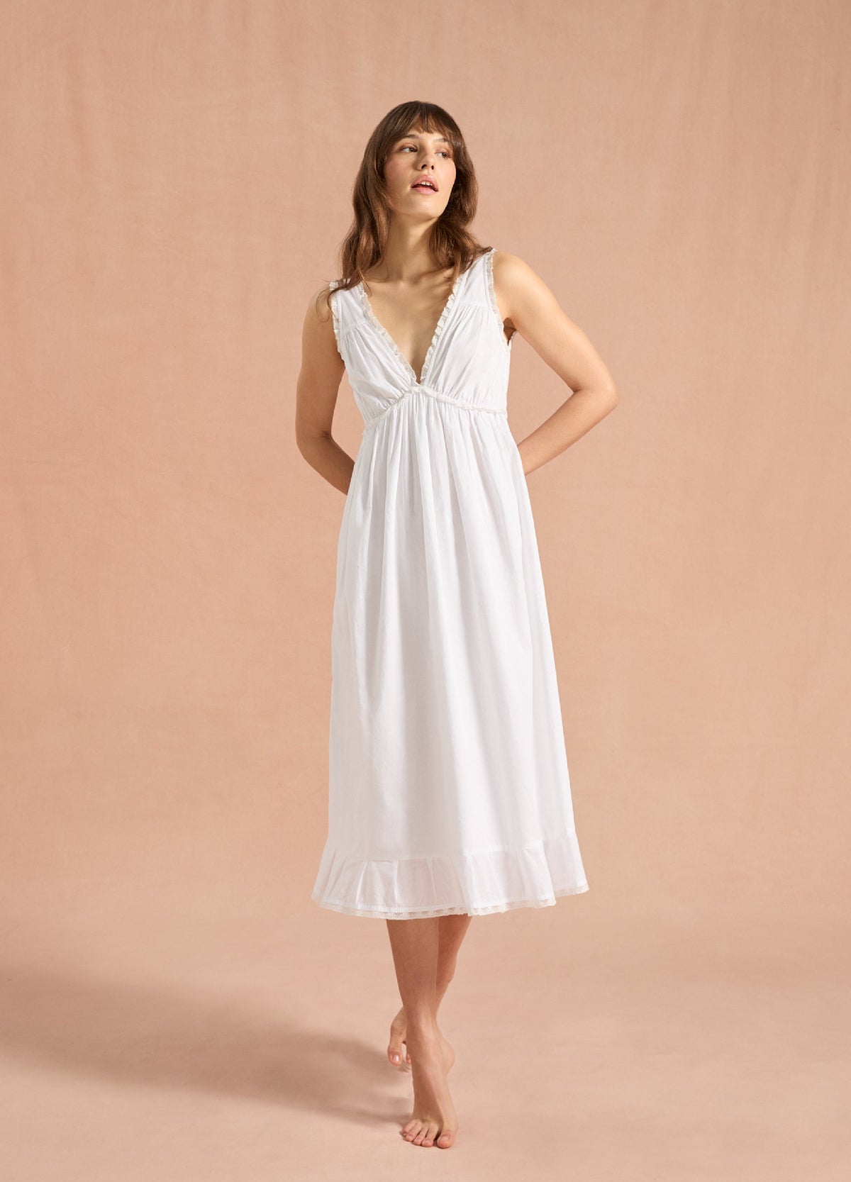 Anastasia Nightdress in White