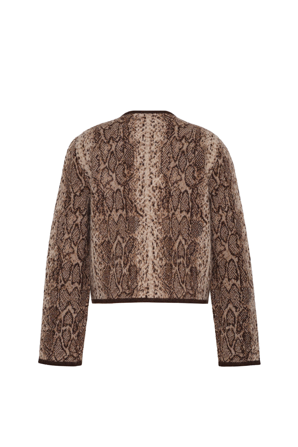 Bristol Cardigan in Oatmeal Snake