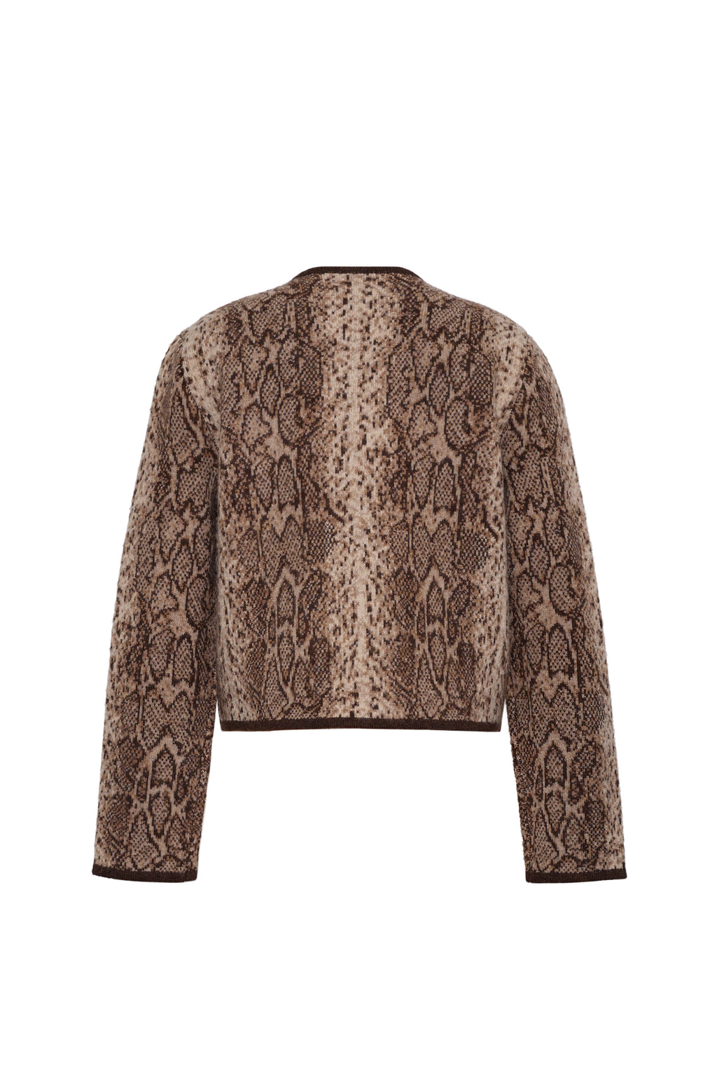 Bristol Cardigan in Oatmeal Snake