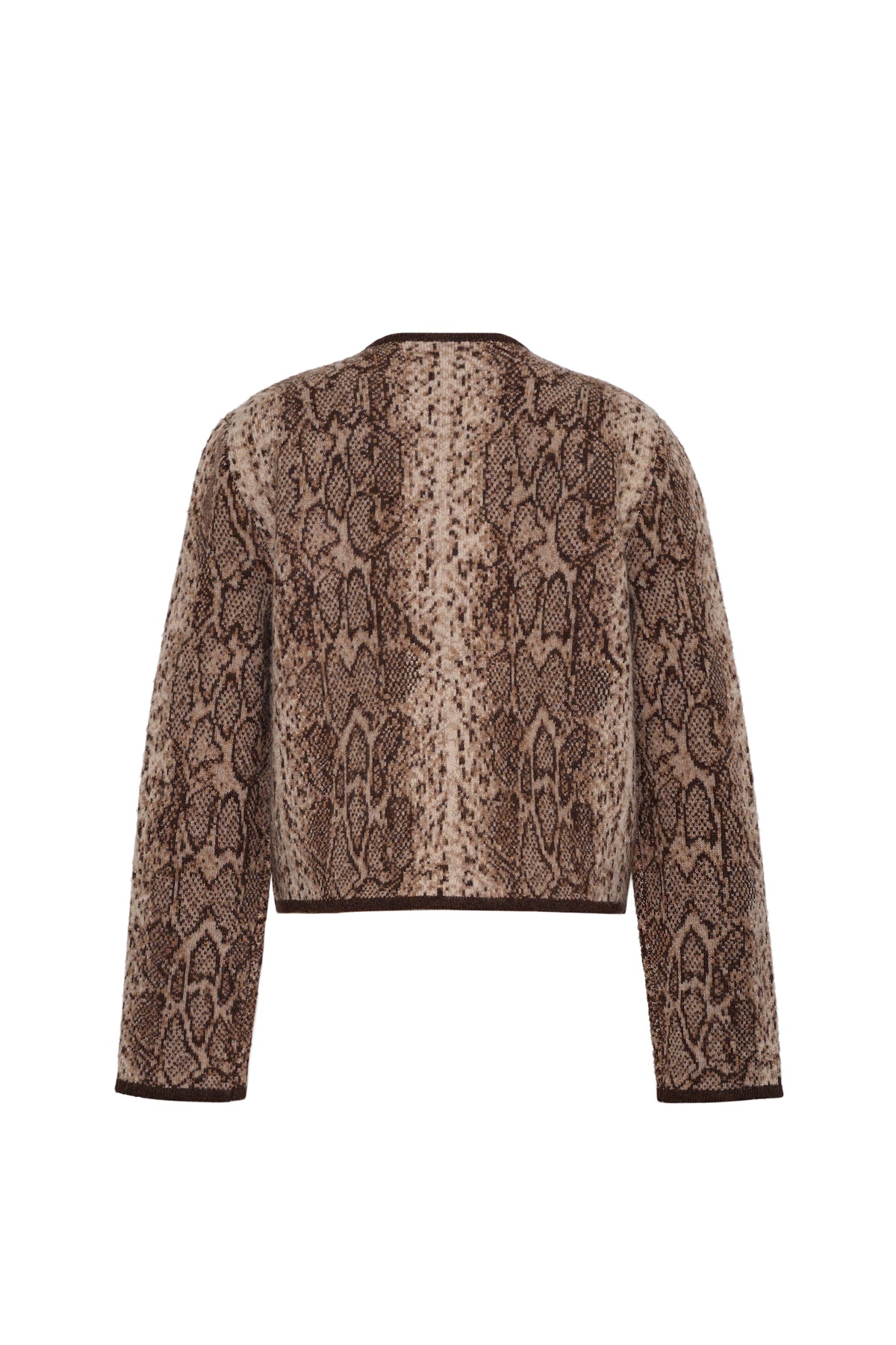 Bristol Cardigan in Oatmeal Snake
