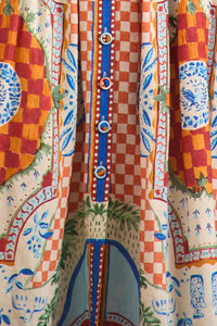 Eva Skirt in Sundance Tile