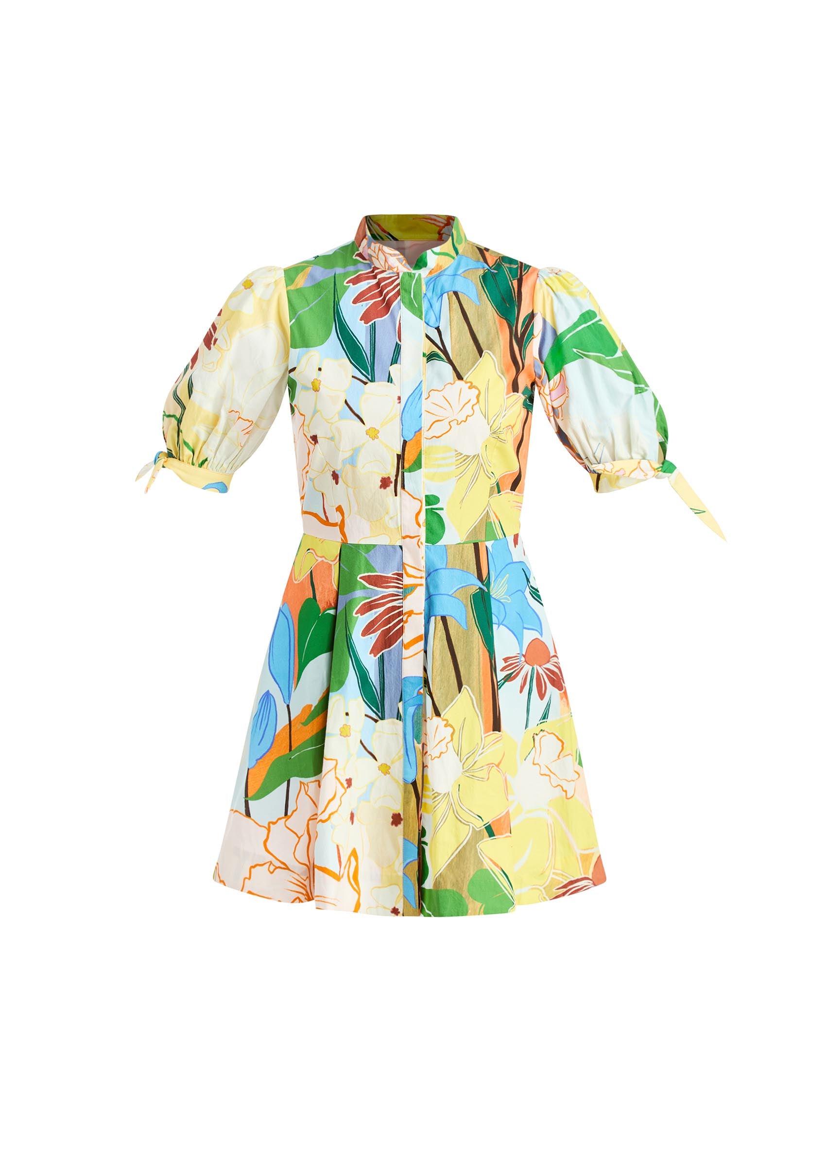 Brooklyn Mini Dress in Primrose Florals