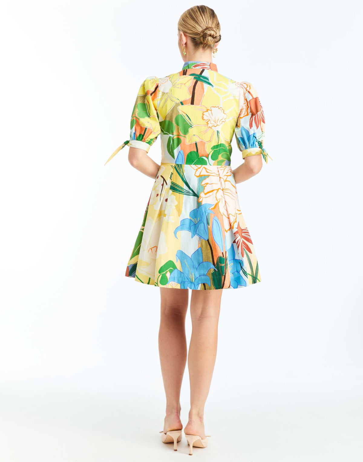 Brooklyn Mini Dress in Primrose Florals