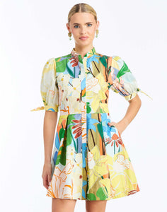Brooklyn Mini Dress in Primrose Florals
