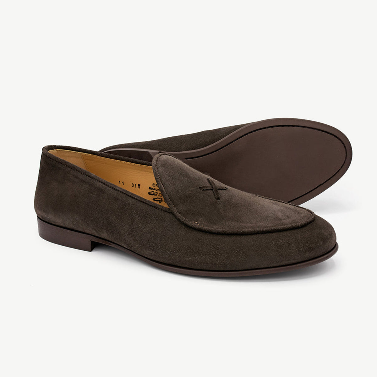 Men's Brown Suede Milano Loafer