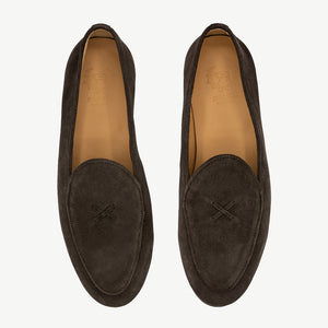 Men's Brown Suede Milano Loafer