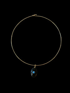Faye Bezel Necklace
