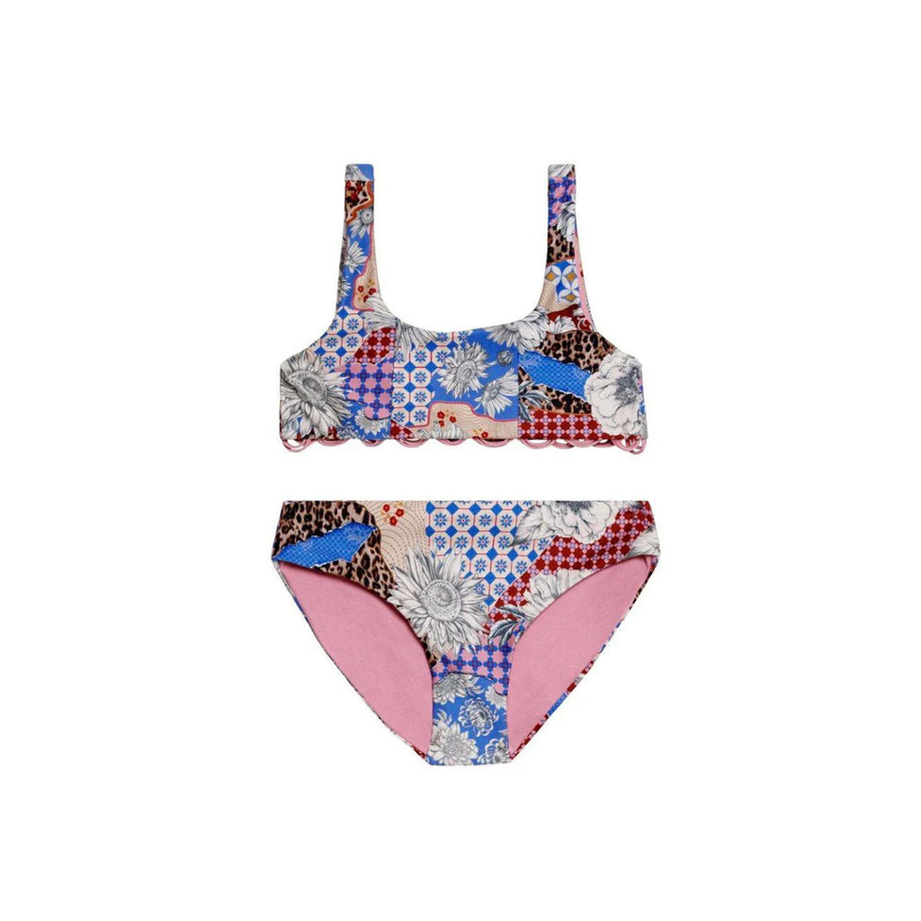 Dolce Kids Bikini Set in Quilt
