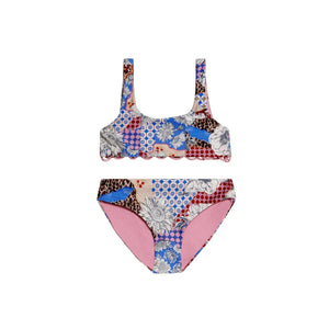 Dolce Kids Bikini Set in Quilt